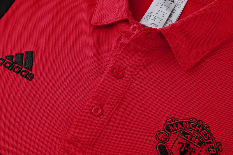 Manchester United 19-20 Red Polo Shirt Kit